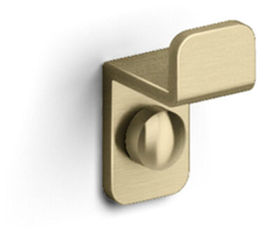 Clou Fold enkele haak goud geborsteld PVD CL/09.04063.82