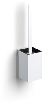 Clou Fold toiletborstelgarnituur - 35.5cm hoog - wandmodel - mat wit CL/09.04041.20 Wit mat