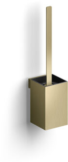 Clou Fold toiletborstelgarnituur, wandmontage, goud geb. PVD