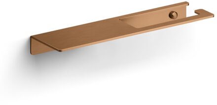 Clou Fold toiletrolhouder zonder klep brons geb. PVD CL/09.04028.83 Brons geborsteld