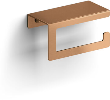 Clou Fold toiletrolhouder zonder klep brons geb. PVD CL/09.04029.83 Brons geborsteld