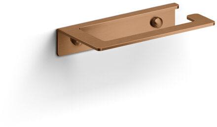 Clou Fold toiletrolhouder zonder klep brons geb. PVD CL/09.04030.83 Brons geborsteld