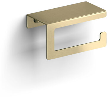 Clou Fold toiletrolhouder zonder klep goud geb. PVD CL/09.04029.82 Goud geborsteld