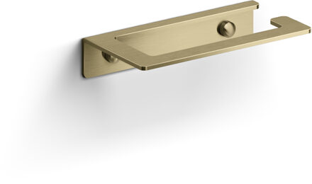 Clou Fold toiletrolhouder zonder klep goud geb. PVD CL/09.04030.82 Goud geborsteld