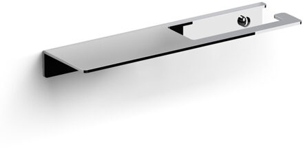Clou Fold toiletrolhouder zonder klep met planchet chroom CL/09.04028.29