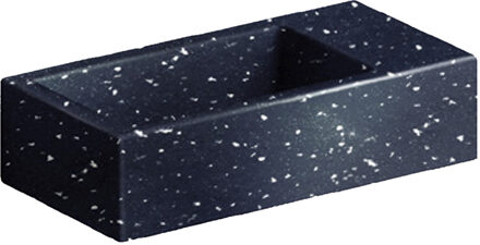 Clou Fontein Clou Flush 3 Zonder Kraangat 36x18 cm Gerecycled Plastic Zwart Clou