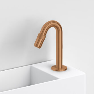 Clou Fonteinkraan Clou Freddo 9 Geborsteld Brons PVD Bronze