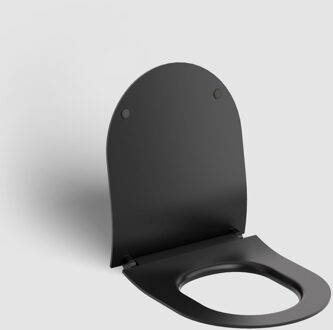 Clou Hammock Dunne Zitting En Deksel Met Soft Closing Systeem en Quick Release Systeem Mat Zwart