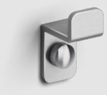 Clou Handdoekhaak Clou Fold 3,7 x 1,8 cm Geborsteld RVS