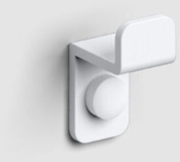 Clou Handdoekhaak Clou Fold 3,7 x 1,8 cm Mat Wit mat wit 1