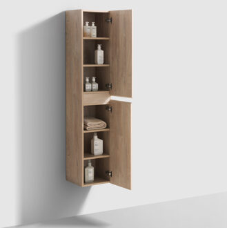 Clou Hoge Kolomkast Clou InBe 180x35x35 Cm Grieks Eiken Oak