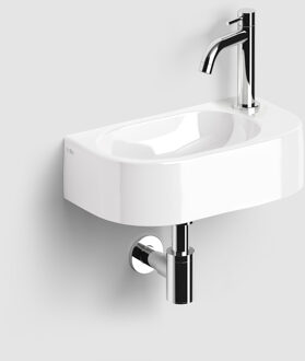 Clou InBe Fontein - 41x22.5x11cm - ovaal - met kraangat - keramiek - wit IB/03.03016