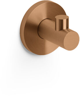 Clou Kaldur enkele haak brons geborsteld PVD CL/09.05063.83