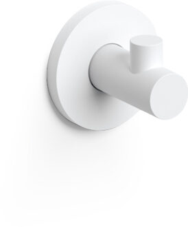 Clou Kaldur enkele haak, mat wit