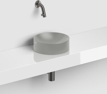 Clou Kaldur fonteinkraan korte uitl. wandm. gunmetal geb. PVD CL/06.05.001.84