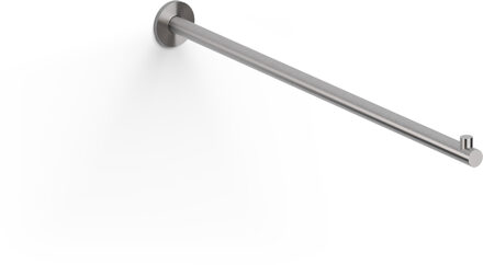 Clou Kaldur handdoekrek 42cm, recht, rvs geborsteld