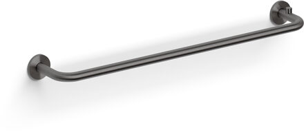 Clou Kaldur handdoekrek 45 cm, gunmetal geborsteld PVD