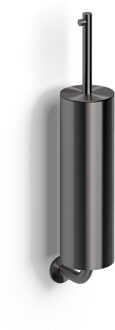 Clou Kaldur toiletborstelgarnituur gunmetal geborsteld PVD CL/09.05041.84 Gunmetal geborsteld (antraciet)