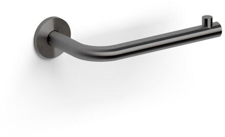 Clou Kaldur toiletrolhouder L-vorm gunmet geborsteld PVD CL/09.05030.84 Gunmetal geborsteld (antraciet)