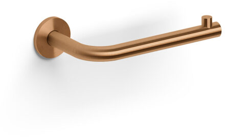 Clou Kaldur toiletrolhouder L-vorm zonder klep brons geb. PVD CL/09.05030.83 Brons geborsteld