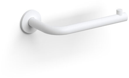 Clou Kaldur toiletrolhouder L-vorm zonder klep mat wit CL/09.05030.20 Wit mat