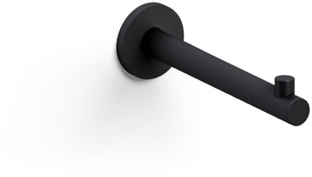 Clou Kaldur toiletrolhouder recht zonder klep mat zwart CL/09.05031.21 Zwart mat