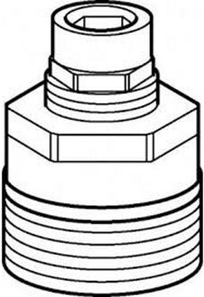 Clou Keramisch Binnenwerk Tbv Kaldur Kranen Freddo 9 en 11S Chroom Wit Chroom