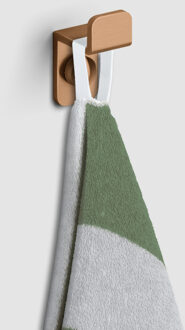 Clou Kledinghaak Clou Fold Brons Geborsteld PVD Geborsteld Brons