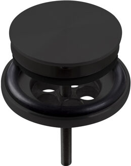 Clou Mini Wash Me Afvoerplug Met Afdekkap Mat Zwart Diameter 55 mm Clou