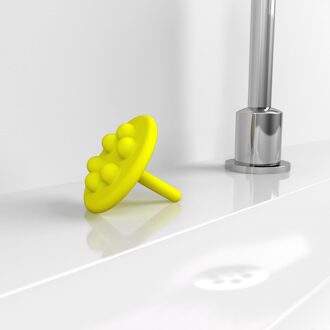 Clou Mini Wash Me siliconen waterstop geel