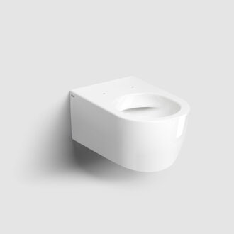 Clou New Hammock randloos wandtoilet 54cm glanzend wit ker. CL/04.01150 Mat zwart