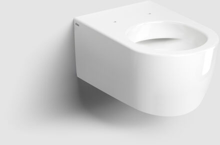 Clou New Hammock Wandcloset - spoelrandloos - 54cm - glans wit CL/04.01150 Wit glans