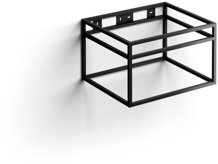 Clou New Wash Me Frame Kokerprofiel Kast Zonder Bodem RVS Mat Zwart 50x40x30cm