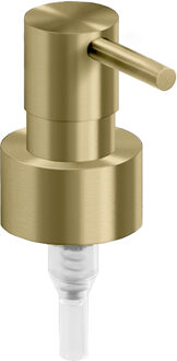 Clou Pomp, goud geborsteld PVD t.b.v. Sjokker zeepdisp. 100cc