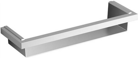 Clou Quadria bad doucheplanchet chroom en rvs gepolijst B30xH4.6xD9.5cm