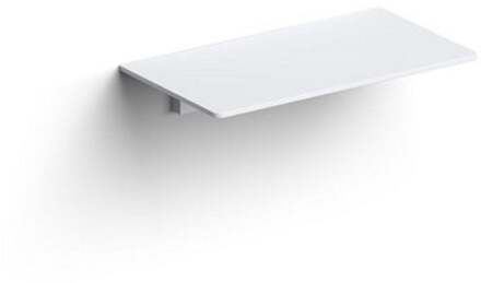 Clou Sjokker Telefoon Douche Planchet Wandmodel Mat Wit 18x10x3.3 cm Clou