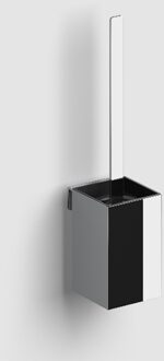 Clou Toiletborstelgarnituur Clou Fold 35,3 x 8 cm Chroom Clou