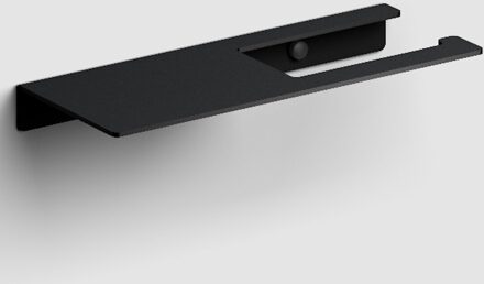 Clou Toiletrolhouder Clou Fold 3 x 27,7 cm Mat Zwart