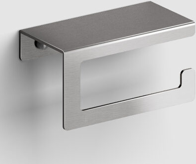 Clou Toiletrolhouder Clou Fold 7,5 x 14,7 cm Geborsteld RVS