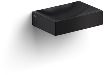 Clou Vale fonteinset keramiek 28x19x7cm zonder kraangat met fonteinkraan en sifon Zwart mat CL/03.30160
