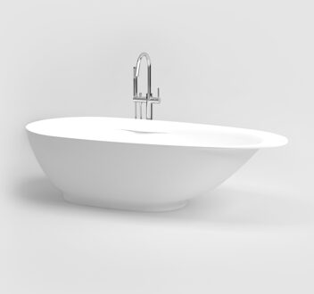 Clou Vrijstaand Bad Clou First Mat Wit 182x82 CM