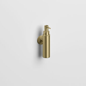 Clou Zeepdispenser Clou Sjokker 100cc Wandmodel Goud Geborsteld PVD
