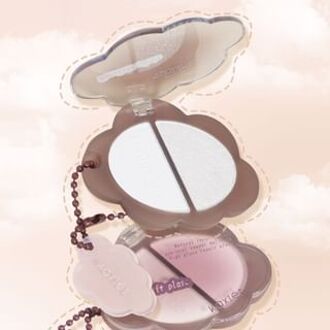 Cloud Keychain Highlighter Palette - 6 Colors 104# Diamond Lilac (1.5g x 2)