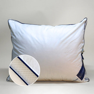 Cloud Nine Hoofdkussen - 3D Air Deluxe Dons - Voor - 85% Eendenveren En 15% Eendendons - Dekbed-Discounter.nl - 60 x 70 cm