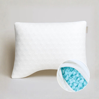 Cloud Nine Hoofdkussen - Zijslaper - Voor - Traagschuim - Ondersteunend & Drukverlagend En Thermobeschermend - Dekbed-Discounter.nl