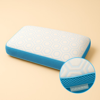 Cloud Nine Sale: -60% | Boxkussen - Cool Touch Technology - Voor - Traagschuim - Ondersteunend & Drukverlagend En Thermobeschermend - Dekbed-Discounter.nl