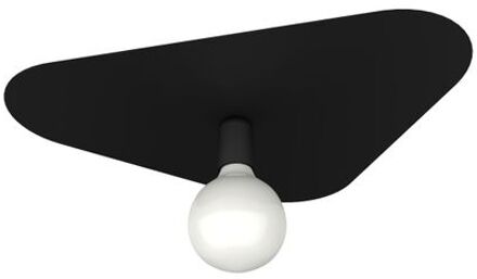Cloud Plafondlamp, 1xe27, Metaal, Mat Zwart, 50x42cm