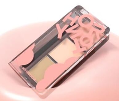 Cloud Series Tri-Color Concealer Palette Concealer - 4.8g