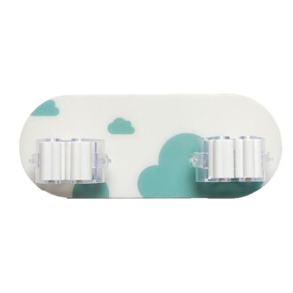 Cloud Wandmontage Mop Paraplu Houder Borstel Bezem Hanger Magazijnstelling Borstel Houder Paraplu Handvat Hanger Haak Keuken Tool 7.5x19cm