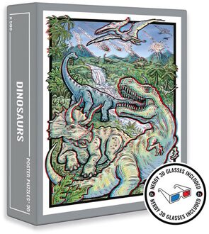 Cloudberries Dinosaurs - 3D Image (500)